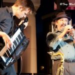 Bill Rood on Keytar & Neil Tint on Trumpet with The Shaded Soul Band